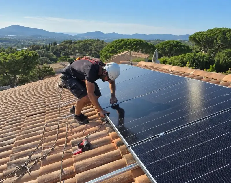 Installateur panneaux solaires Mézériat — pose photovoltaïque sur toiture
